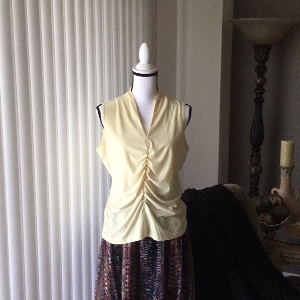 SL PALE YELLOW TOP